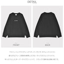 ライン ハンドライティング オーバーサイズ スウェットシャツ OM00309KM0340 スウェットシャツ 1カラー