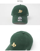OAKLAND ATHLETICS BASE RUNNER 47 CLEAN UP B-BSRNR18GWS 帽子 1カラー