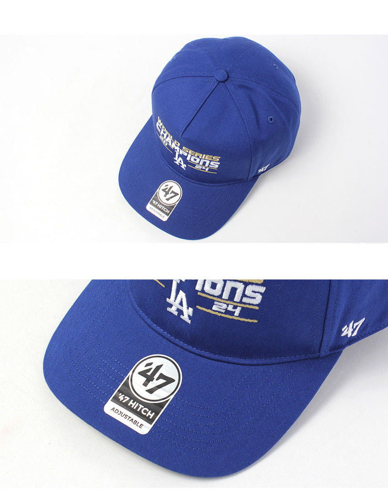 LOS ANGELES DODGERS 2024 WORLD SERIES CHAMPIONS 47 HITCH BWS-WSCHT312GWP 帽子 1カラー
