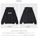 LOGO APPLIQUE HOODED FLEECE FL00229 パーカー 2カラー