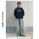 LOGO APPLIQUE HOODED FLEECE FL00229 パーカー 2カラー