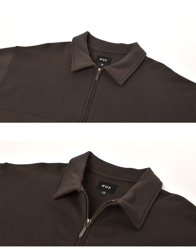 SLATE QUARTER ZIP FLEECE FL00232 スウェット 2カラー