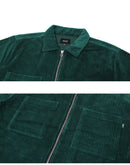 TWO TONE CORDUROY ZIP SHACKET BU00220 ジャケット 2カラー