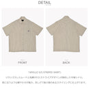 APOLLO S/S STRIPED SHIRT BU00247 半袖シャツ 2カラー