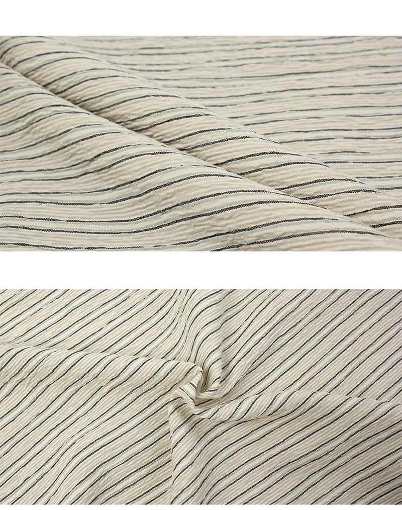 APOLLO S/S STRIPED SHIRT BU00247 半袖シャツ 2カラー