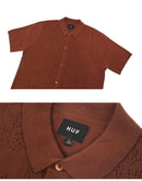 PLANTLIFE PERFORATED SS KNIT KN00545 半袖カーディガン 2カラー