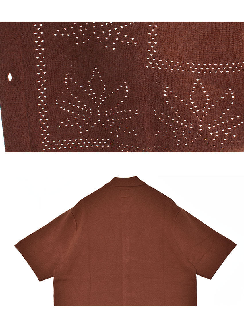 ハフ HUF PLANTLIFE PERFORATED SS KNIT KN00545 半袖