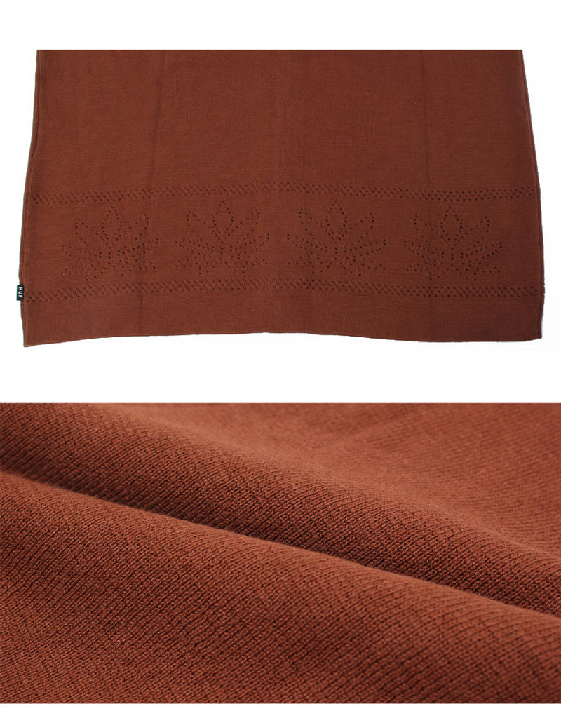 PLANTLIFE PERFORATED SS KNIT KN00545 半袖カーディガン 2カラー