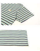 APOLLO STRIPED S/S KNIT BOXY KN00550 半袖Ｔシャツ 2カラー