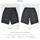 CLASSIC H DOUBLE KNEE DENIM SHORT PT00359 ショートパンツ 2カラー