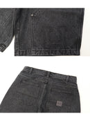 CLASSIC H DOUBLE KNEE DENIM SHORT PT00359 ショートパンツ 2カラー