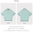 TETHER JACQUARD S/S TERRY TOP KN00546 ポロシャツ 2カラー