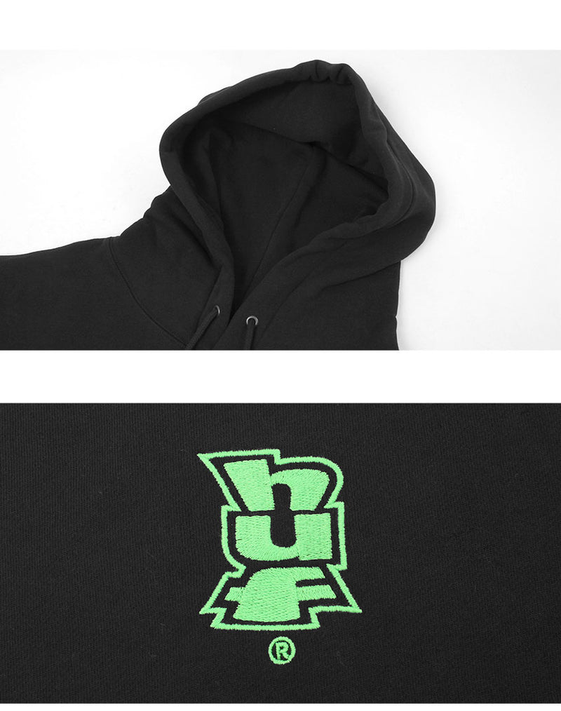 MEGABLAST EMB P／O HOODIE PF00757 パーカー 4カラー