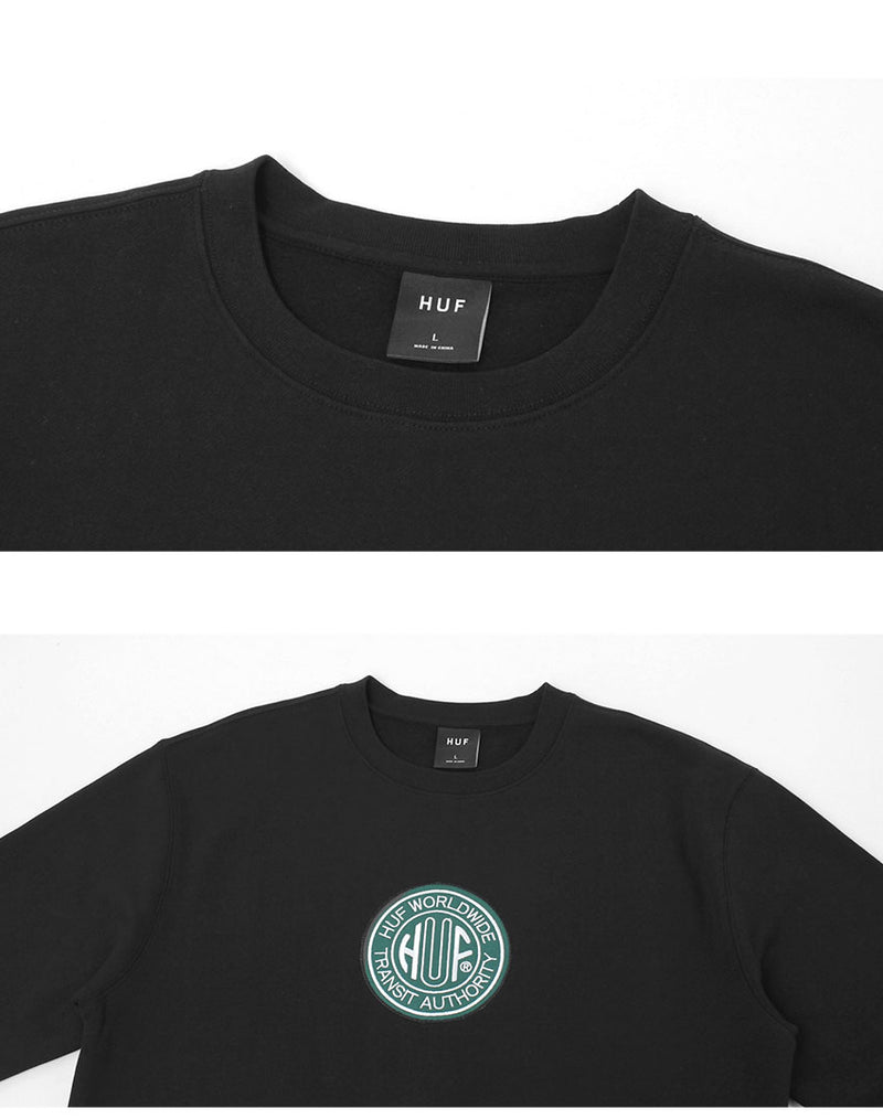 TRANSIT AUTHORITY CREWNECK PF00760 スウェット 2カラー