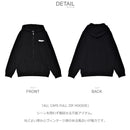 ALL CAPS FULL ZIP HOODIE PF00762 ジップパーカー 2カラー