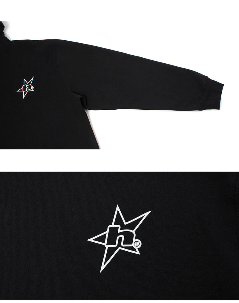H STAR LOGO HOODIE PF00790 パーカー 3カラー