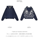 TOKEN ZIP HOODED SWEATER KN00560 ニットパーカー 2カラー