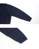 TOKEN ZIP HOODED SWEATER KN00560 ニットパーカー 2カラー