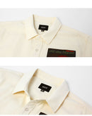 STAX PATCHES BUTTON UP BU00235 半袖シャツ