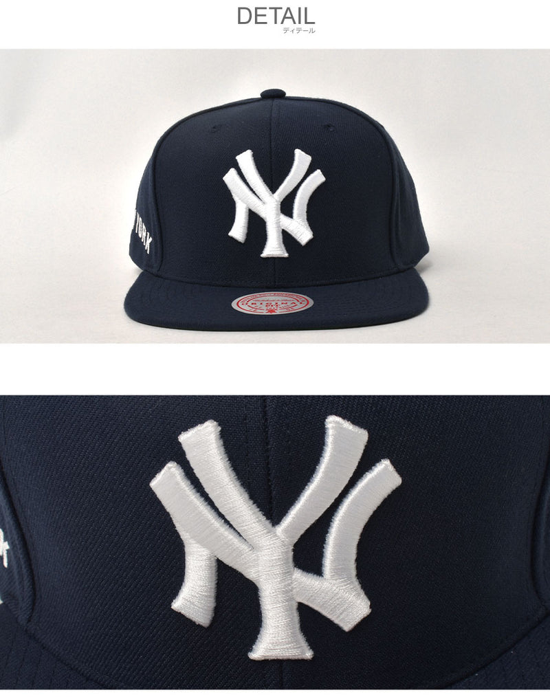 Evergreen Snapback Coop New York Yankees HHSS6543-NYYYYPPPNAVY ベースボールキャップ 1カラー