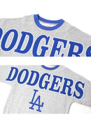 LOS ANGELES DODGERS FULL FIELD SATIN FLEECE CREW VINTAGE LOGO FC8089-LADGYHT スウェット 1カラー