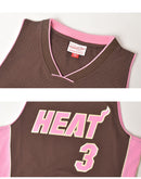 JERSEY HEAT 2005 DWYANE WADE TFSM6695-MHE05DWABROW ユニフォーム 1カラー