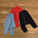 カーディガン 0036K アニエスカーディガン 3カラー 当日出荷