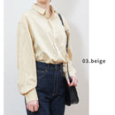 長袖シャツ 0034 ストライプシャツ 3カラー 返品無料 当日出荷