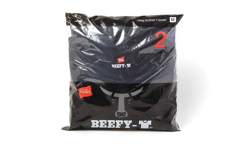 BEEFY ロングスリーブ Tシャツ 2P H5186-2 長袖Tシャツ 5カラー