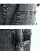 スーパーワイド バギー ダブルニーパンツ ワイドパンツ DPT251072 パンツ 3カラー