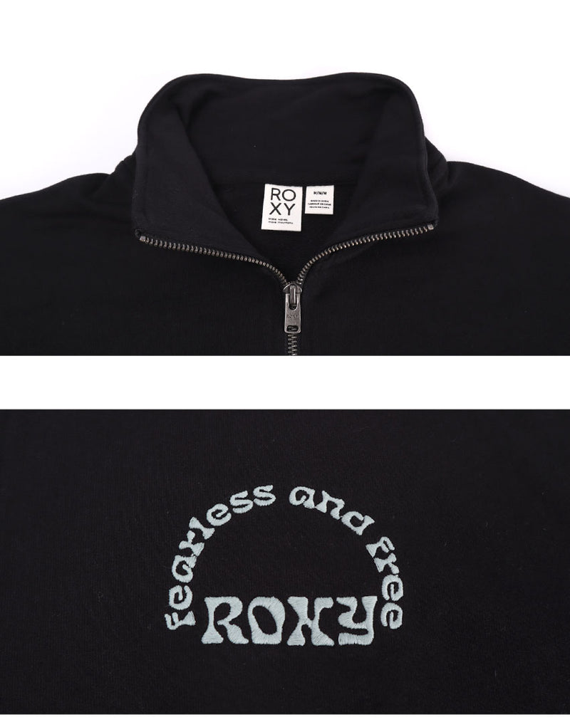 ROXY BEACH HALF ZIP ハーフジッププルオーバー RZP234018 スウェット 3カラー