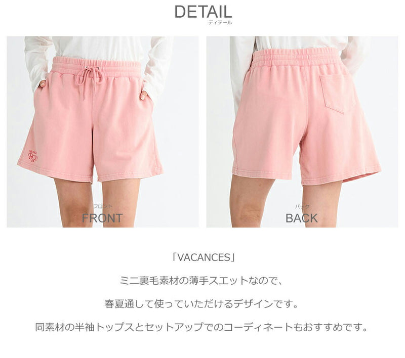 VACANCES RPT251078 ハーフパンツ 3カラー