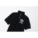 リバースウィーブ ハーフスリーブジップスウェットシャツ C3-Z007 半袖シャツ 3カラー