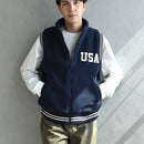 ジップベスト C3-A609 フリースベスト 2カラー