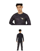 AIM-TRGドライグラフィック長袖シャツ 2031E716 長袖Tシャツ 4カラー