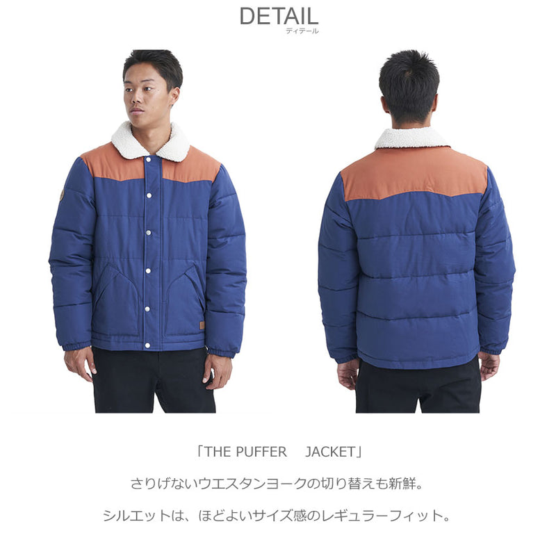 THE PUFFER JACKET EQYJK03981 中綿ジャケット 2カラー