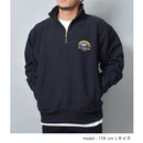 BLOOMS HZ SWEAT QZP234064 ハーフジップパーカー 2カラー