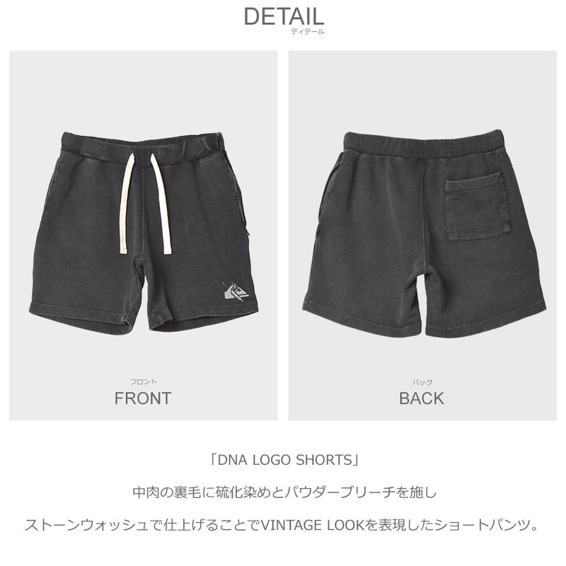 DNA LOGO SHORTS ショートパンツ QWS241055 ハーフパンツ 2カラー