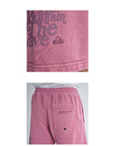 TYPEFACE SWEAT SHORTS QWS251001 ハーフパンツ 2カラー