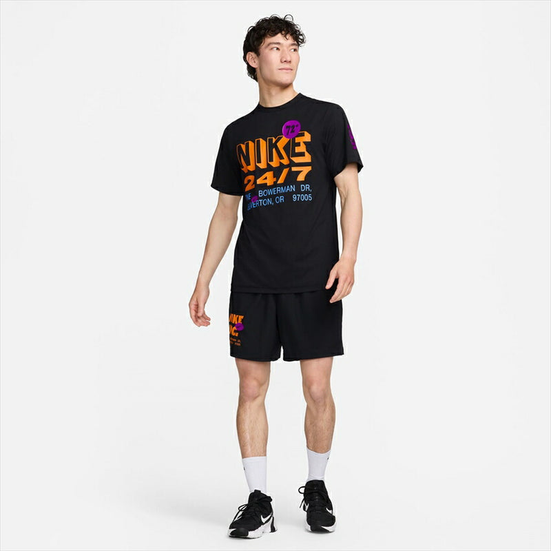 ナイキ ハイバース メンズ Dri-FIT UV ショートスリーブ フィットネストップ FN3989 半袖Tシャツ 1カラー