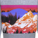 スノーデイ フリース プリント プルオーバー 86L391 スウェット 1カラー