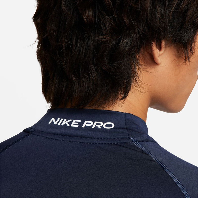 プロ メンズ Dri-FIT フィットネス モックネック ロングスリーブ トップ FB7909 アンダーシャツ 1カラー