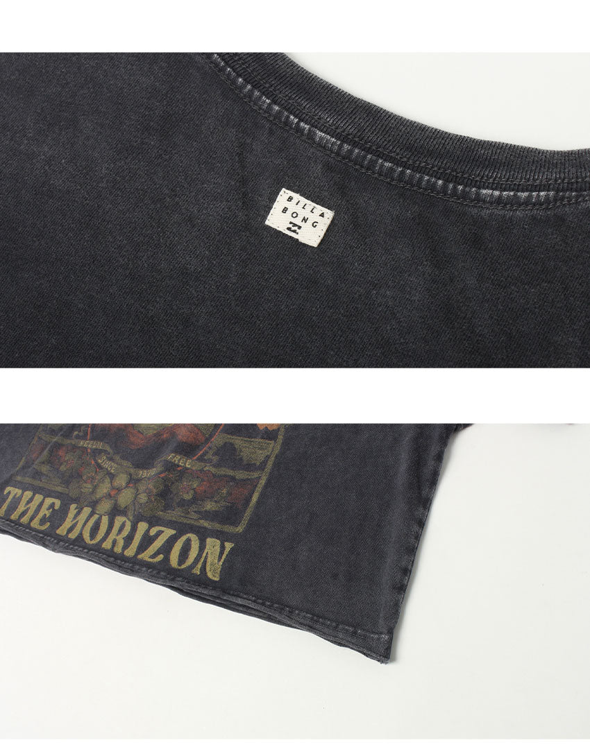 ビラボン BILLABONG GRAPHIC CROPPED TEE クロップドTシャツ