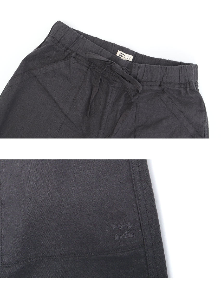 BILLABONG パンツ レディース FREE FALL PRINT ロングパンツ