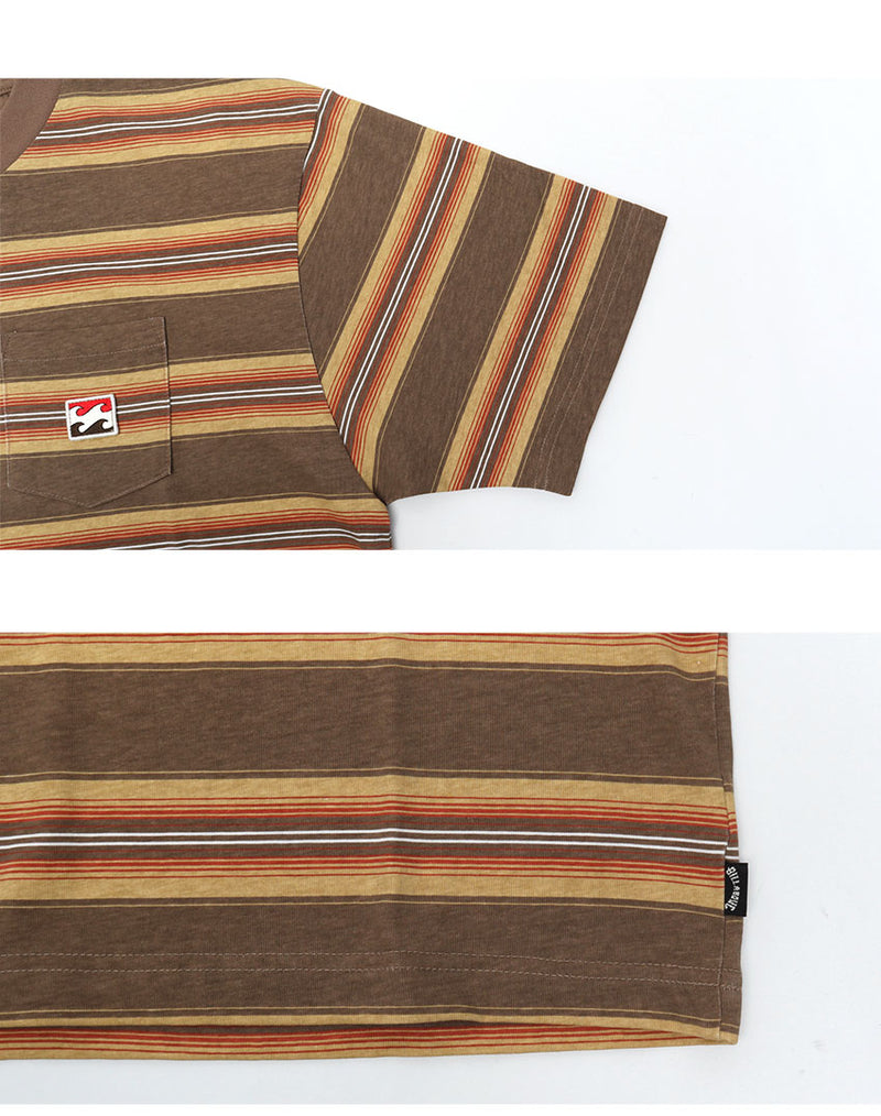 VINTAGE STRIPE BOARDER BE01A302 半袖Tシャツ 2カラー
