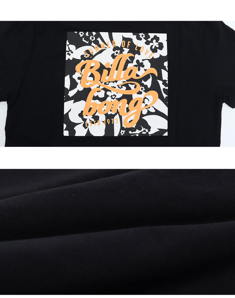 ビラボン BILLABONG SQUARE PATTERN LOGO TEE BE01C203 半袖T