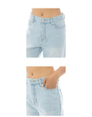 BEACH LOVER JEANS WIDE BUGGY DENIM BF013712 デニムパンツ 2カラー