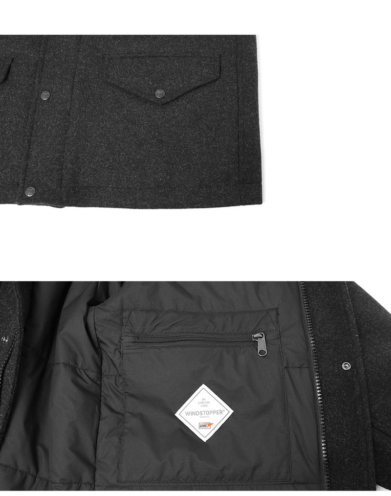 ウィンドストッパーウッドランドウールジャケット NY82430 ジャケット