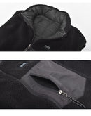 ダウン×ボア リバーシブル ダウンベスト TAION-R002MB ダウンベスト 12カラー