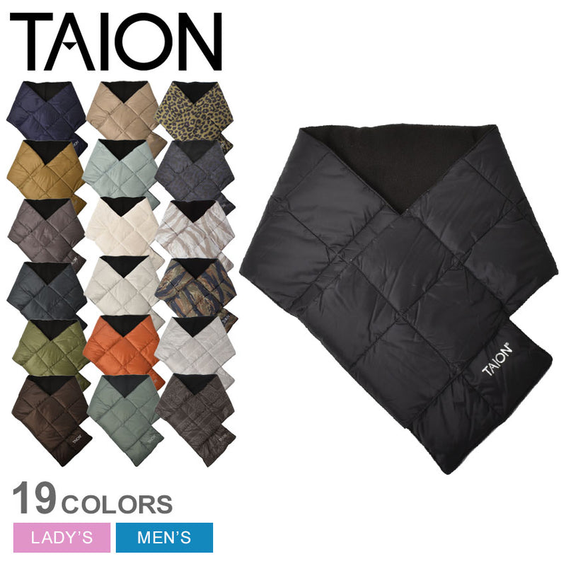 ベーシック ダウンマフラー TAION-201A マフラー 19カラー